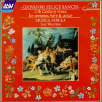 Giovanni Sances: 17TH Century Music For Sopranos, Harp & Guitar von Various Artists