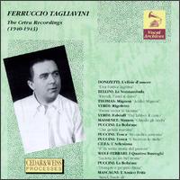 The Cetra Recordings 1940-1943 von Ferruccio Tagliavini