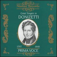 Great Singers in Donizetti von Various Artists