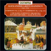 Gretchaninov: Symphonies Nos. 2 & 4 von Various Artists