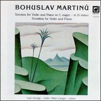 Martinu: Sonatas for Violin and Piano; Sonatina for Violin and Piano von Milan Langer