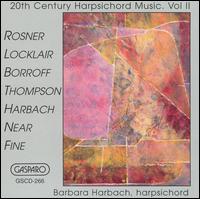 20th Century Harpsichord Music, Vol. 2 von Barbara Harbach