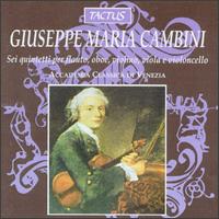 Giuseppe Maria Cambini: Sei quintetti per flauto, oboe, violino, viola e violoncello von Various Artists