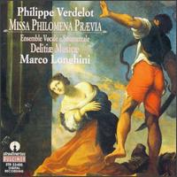 Verdelot: Missa Philomena Praevia von Marco Longhini