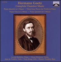 Hermann Goetz: Complete Chamber Music von Various Artists