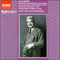 Schubert: Piano Sonatas D.850, D.959 & D.960; Moments musicaux D.780 von Artur Schnabel