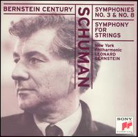 William Schuman: Symphonies Nos. 3, 5 & 8 von Leonard Bernstein