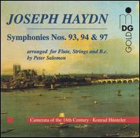 Haydn: Symphonies Nos. 93, 94 & 97 von Konrad Hunteler