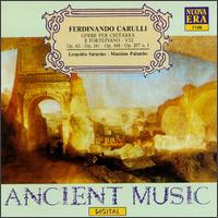 Ferdinando Carulli: Opere per Chitarra e Fortepiano Opp. 63, 161, 168 & 207/1 von Leopoldo Saracino