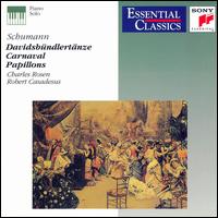 Schumann: Carnaval; Papillons; Davidsbundlertänze von Charles Rosen