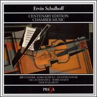 Ervín Schulhoff Centenary Edition Chamber Music von Various Artists