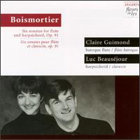 Boismortier: Six sonatas for flute & harpsichord, Op. 91 von Various Artists