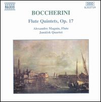 Boccherini: Flute Quintets, Op. 17 von Alexandre Magnin