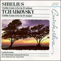 Jean Sibelius: Violin Concerto in D minor; Tchaikovsky: Violin Concerto in D major von Vadim Brodsky