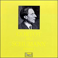 Cortot plays Schumann, Vol. 1 von Alfred Cortot