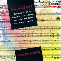 Mozart: Concertos for Flute, Harp and Clarinet von Concerto Köln