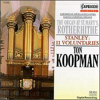 Stanley: 11 Voluntaries von Ton Koopman