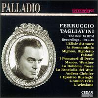 Ferruccio Tagliavini The Best 78 RPM Recordings 1940/48 von Ferruccio Tagliavini