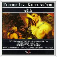 Mozart: Don Giovanni, Overture, Arias for Soprano; Concerto for Violin No. 2; Symphony No. 31 "Paris" von Karel Ancerl