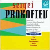 Prokofiev: Quintet/Overture On Hebrew Themes/Visiopns Fugitives/Gavotte From Symphony No.1/March From The Love For Th von Moscow Contemporary Music Ensemble