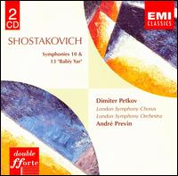 Shostakovich: Symphonies 10 & 13 von André Previn