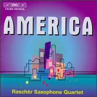 America von Raschèr Saxophone Quartet