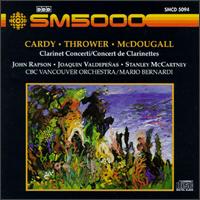 Cardy, Thrower, McDougall: Clarinet Concerti von Mario Bernardi