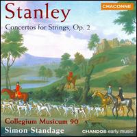 Stanley: Concertos for Strings, op. 2 von Simon Standage