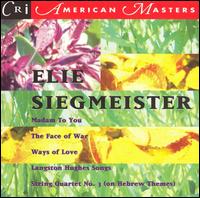 Music of Elie Siegmeister von Various Artists