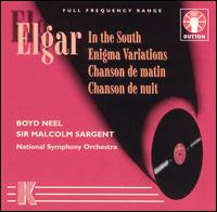 Edward Elgar: In the South; Enigma Variations; Chanson de matin; Chanson de nuit von Various Artists