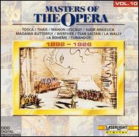 Masters of the Opera, Vol. 10: 1932-1843 von Various Artists