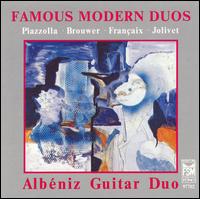 Famous Modern Duos von Albeniz Guitar Duo