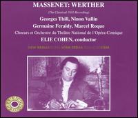 Jules Massenet: Werther von Georges Thill