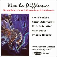 Vive la Différence: String Quartets by 5 Women from 3 Continents von Various Artists