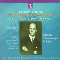 Beethoven: Symphony No. 5; Concerto for piano No. 4 von Wilhelm Furtwängler