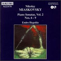 Miaskovsky: Piano Sonatas, Vol. 2 - Nos. 6-9 von Endre Hegedus