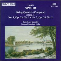 Spohr: String Quintets, Vol.1 von Danubius String Quartet