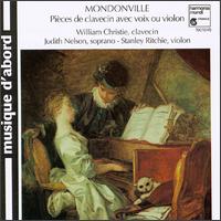 Mondonville: Pieces de clavecin avec voix et violon Op5 von Judith Nelson