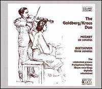 Mozart, Beethoven: Works for Violin & Piano von Goldberg & Kraus Duo