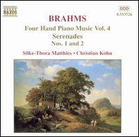 Brahms: Four Hand Piano Music, Vol. 4 von Various Artists