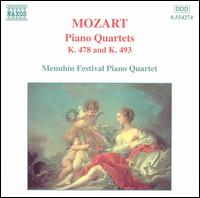 Mozart: Piano Quartets von Menuhin Festival Piano Quartet