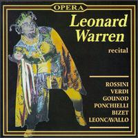 Leonard Warren: Recital von Leonard Warren