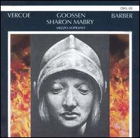 Sharon Mabry Sings Vercoe, Goossen, Barber von Sharon Mabry