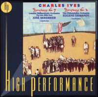 Charles Ives: Symphonies Nos. 2 & 4 von Eugene Ormandy