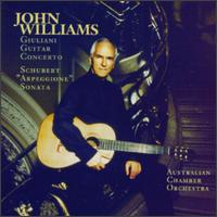 Schubert: Sonata Arpeggione & Giuliani/Concerto for Guitar and String Orchestra von John Williams