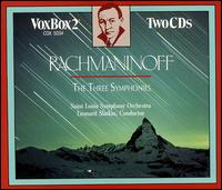 Rachmaninov: The 3 Symphonies von Leonard Slatkin