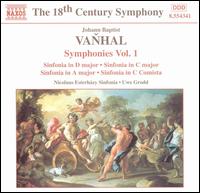 Johann Baptist Vanhal: Symphonies Vol. 1 von Uwe Grodd