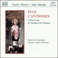 PIAE CANTIONES / LATIN SONGS IN MEDIAEVAL FINLAND von Various Artists