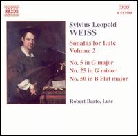 Silvius Leopold Weiss: Sonatas for Lute, Vol. 2 von Robert Barto