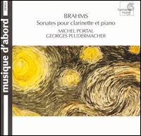 Johannes Brahms: Sonatas for Clarinet and Piano, Op 120 von Georges Pludermacher